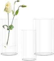 Vase, Vasen, Blumenvase Set, Blumenvasen Deko, Zylindervasen Hochzeit, Vasenset