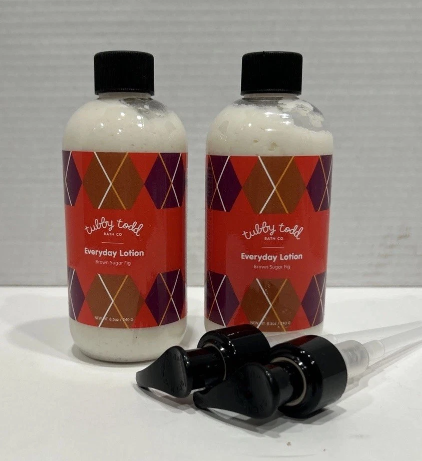 (2) Tubby Todd Lotion – Brown Sugar Fig 8.5 oz Each w/ Pump Natural Baby Care
Opens in a new window