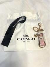 Coach Trigger Snap Cherry Blossom Japan Sakura Keychain