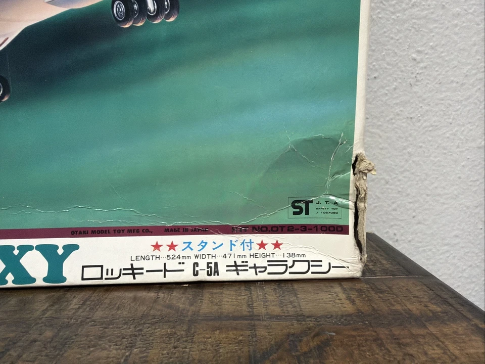 Kit Modelo Avión Transporte Otaki Lockheed C-5A Galaxy Escala 1:144 Foto 2 de 4