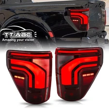 Full LED Tail Lights For Ford F150 XL STX 2025 2024 Brake Rear Lamps W/ BLINDS
