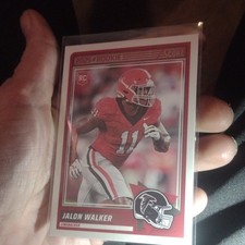 Score 2025 Jalon Walker Rookie #30 Atlanta Falcons Football Card