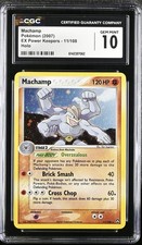 CGC 10 GEM MINT Machamp 11/108 EX Power Keepers Holo Pokemon Card on eBay