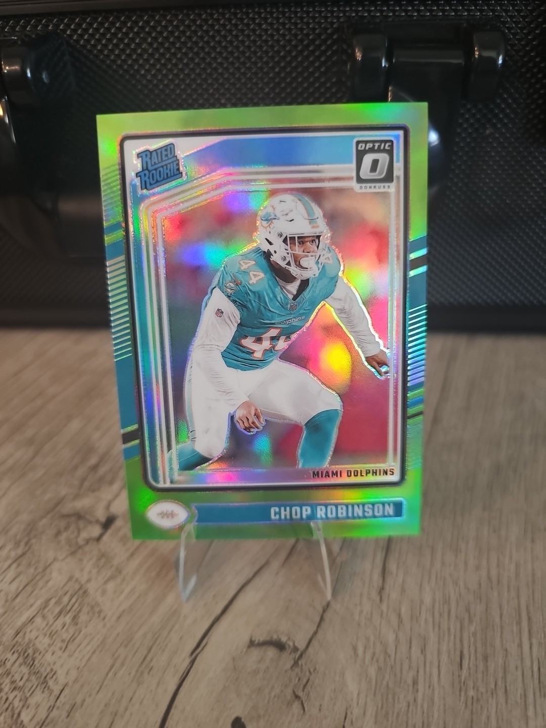 2024 Donruss Optic Chop Robinson #219 Rated Rookies RC Lime Out Of /50