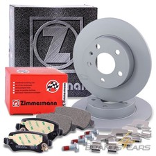ZIMMERMANN BREMSENSATZ BREMSENSET BREMSEN-KIT SATZ SET HINTEN 31701087