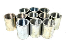 1" NPT CONDUIT COUPLINGS, LOT OF 11, STEEL, RIGID