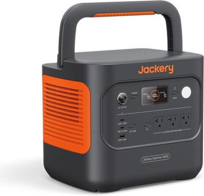 Jackery Explorer 2000 v2 Portable Power Station, 2042Wh LiFePO4