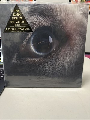 ROGER WATERS The Dark Side Of The Moon Redux 2x BLUE VINYL LP RECORD NM / M