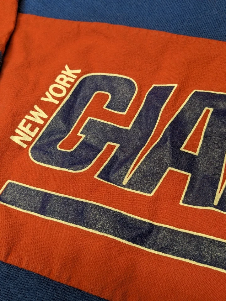 De colección EE. UU. Nuez moscada NFL New York Giants Rojo y Azul Talla XL Foto 2 de 4