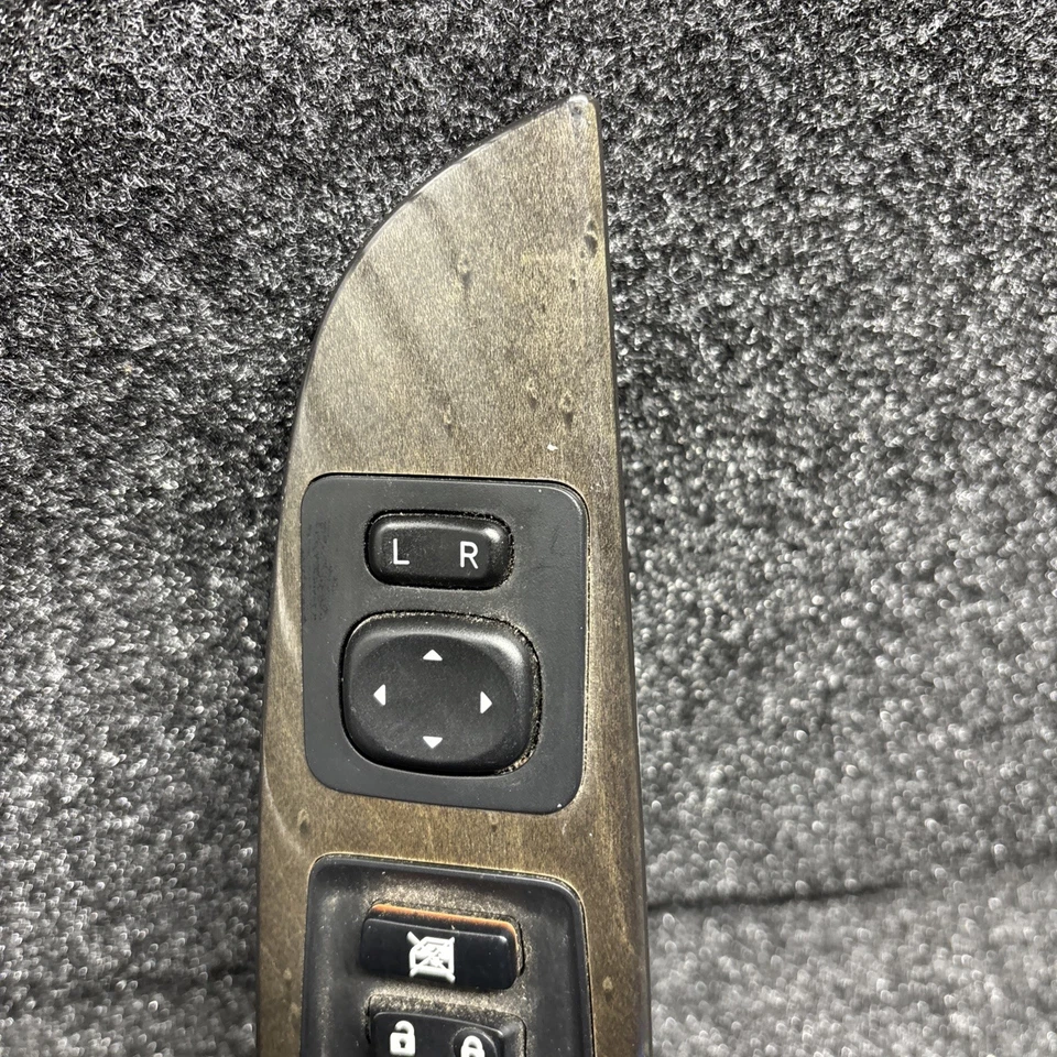 2010-2013 Lexus IS250 IS350 Front Left Driver Master Window Switch OEM Woodgrain - Image 4 of 4
