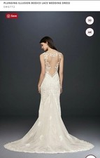 Size 6, Galina Signature SWG772 Wedding Dress