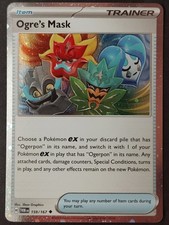 Ogre's Mask - (Cosmos Holo) 159/167 Twilight Masquerade Holo, Pokémon 2024 •NM