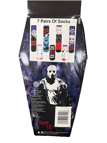 Mar Hypo Freitag der 13. 7 Paar Socken Crew und tief geschnitten mehrfarbig 6-12 - Bild 2 von 5