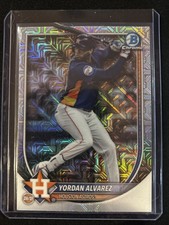 🔥Yordan Alvarez 2025 Bowman Chrome #81 Mojo Refractor Houston Astros