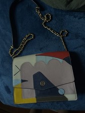 Tory Burch Leather Tote Bag Near Mint Condition Unisex All-Season Authentic