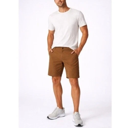 Vuori Men's Camel Flat Front Slash Pockets Meta Chino Shorts Size 34 NWT
Opens in a new window or ta