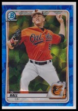 2020 Bowman Draft Sapphire Edition #BD-82 DL Hall