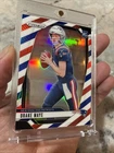 2024 Panini Prizm Drake Maye #329 Red White & Blue Prizm (RC)