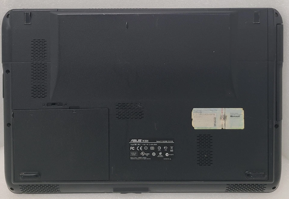 Portátil ASUS K501 15,6" Intel Pentium R Dual Core T4500 4 GB Ram SIN HD/OS (FL) Foto 4 de 4