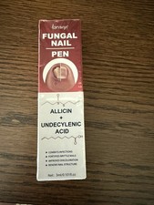 3 Fungal Nail Pen with Allicin Undecylenic Acid, Extra Strength Nail Repair