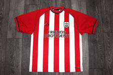 SIZE L SOUTHAMPTON ENGLAND FOOTBALL SHIRT 2003/2005 HOME JERSEY VINTAGE LARGE