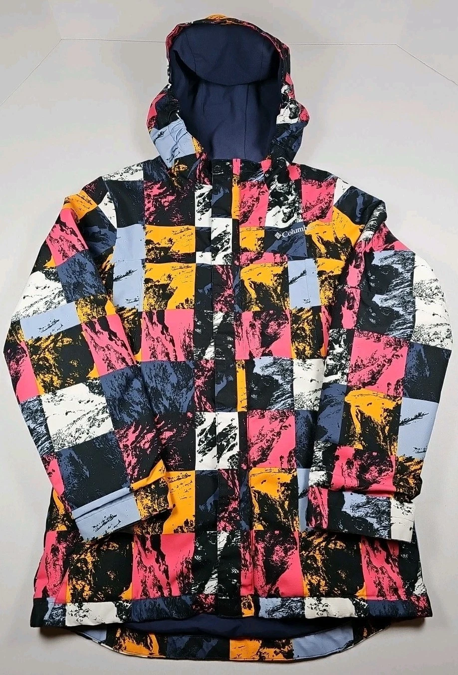 Columbia Jacket Omni Tech Youth Large Interchange Outgrown Hooded Coat Read