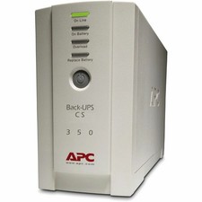 APC BK350 6-Outlet 350VA 210W 120V Stand-By Step Wave UPS