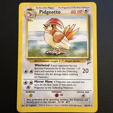 Pidgeotto - 28/130 (Base Set 2) - LP  - Rare on eBay
