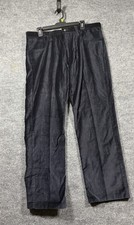 Paul Fredrick Dark Blue Pants Size 36