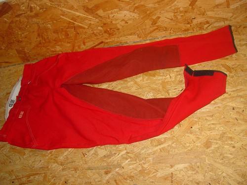 GS 46 Damen Reithose rot Vollbesatz Melissa - Bild 2 von 2