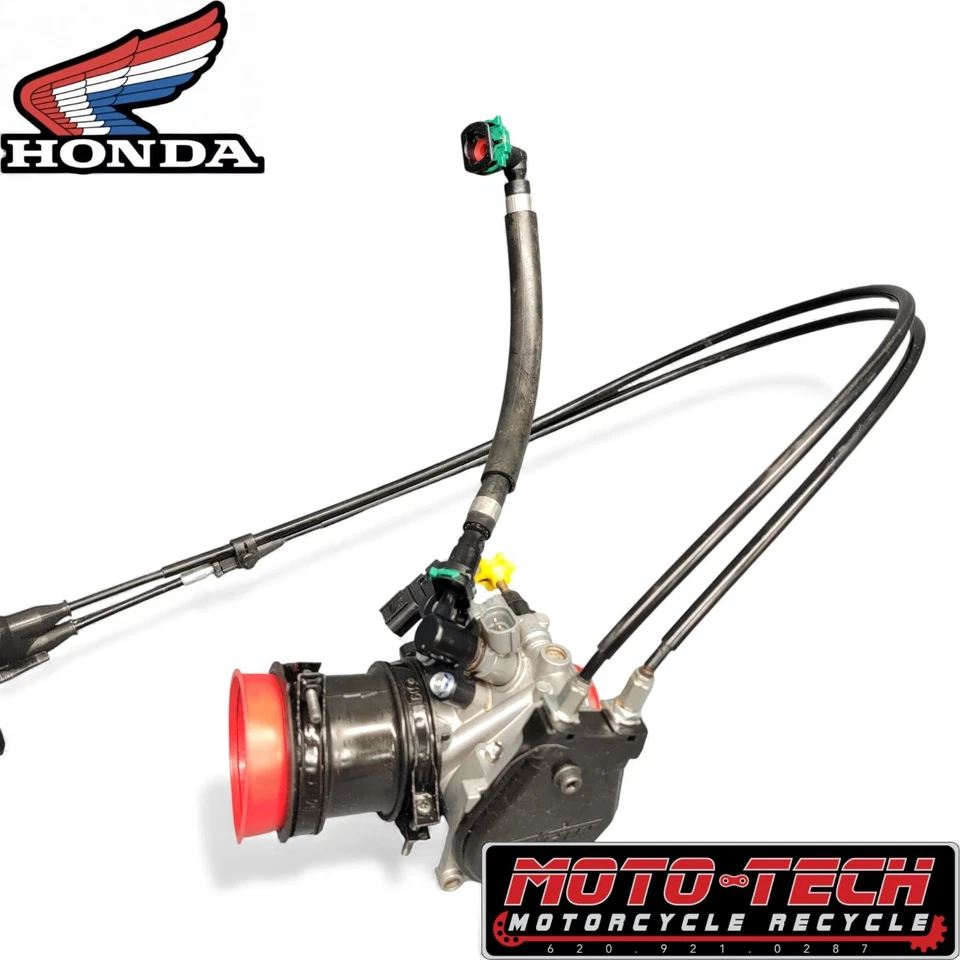 🔥2021 HONDA CRF250R OEM CUERPO DE ACELERADOR KEIHIN Y TUBO ✅ 16400-K95-A41 294🔥 Foto 3 de 4