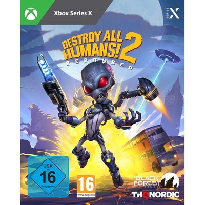 Destroy All Humans! 2 Reprobed Microsoft Xbox Series X Videospiel NEU&OVP