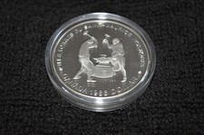 1988 Canada Silver Dollar Saint Maurice Iron Works Quebec 250th Anniversary