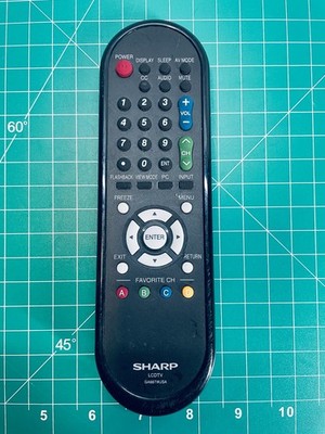 Sharp LCD TV GA667WJSA Remote Control RRMCGA667WJSA LC32D44U LC32D47U
