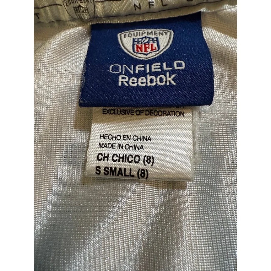 Camiseta deportiva blanca de los Miami Dolphins #10 Pennington para niños Reebok NFL talla S manga corta Foto 4 de 4