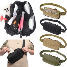 Small Sling Bag for Men Tactical Waterproof Utility EDC Mini Crossbody Chest Bag