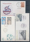 XE77025 World Antarctica expedition glaciology FDC's used