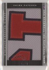 2011 Limited USA Baseball National Teams Prime 13/24 Austin Meadows Patch 0x8t