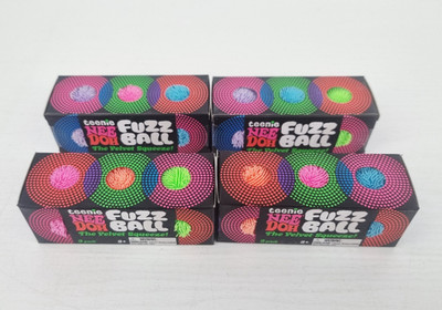 Authentischer Schylling NeeDoh Teenie Fuzz Ball 3er-Pack sensorisches Zappelspielzeug