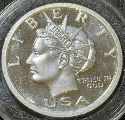 #ad 2006 1 Oz .999 Fine Silver NORFED Florida American Liberty Trade Unit Stack $165.00