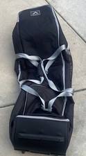 Himal Outdoors Soft Sided Golf Travel Bag with Wheels Heavy Duty 600D