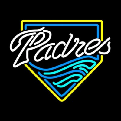 20''x16'' San Diego Padres Neon Sign Light Lamp Visual Beer Bar Collection L1243
