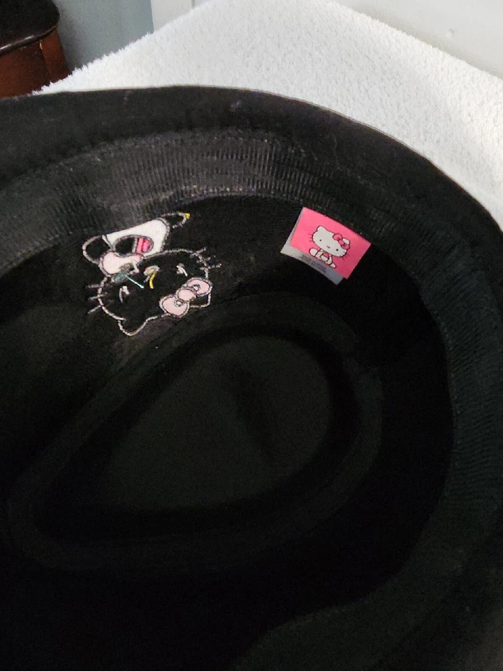 Hello Kitty черный fedora - Изображение 2 из 3