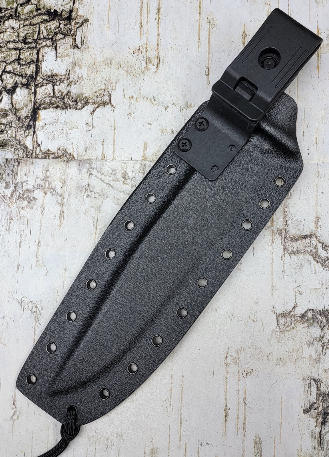 KYDEX SHEATH with DROP CLIP FOR COLD STEEL TRAILMASTER, HAND MADE