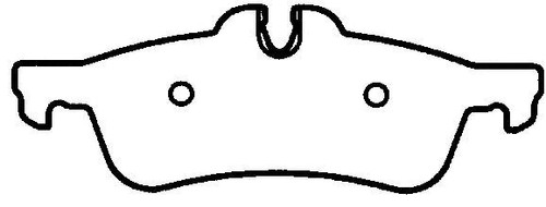 REAR Premium Ceramic Brake Pads Fits 2002-2008 Mini Cooper - Picture 6 of 8