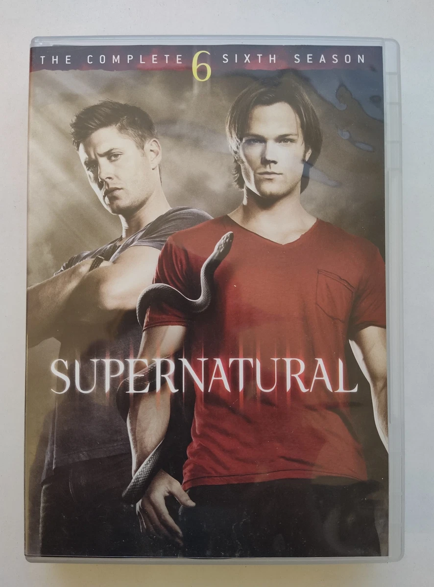 Supernatural Season 6 DVD 2011 w Slipcover