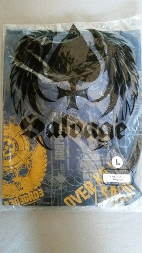 Genuine Vintage Salvage Brand T Shirt "Polygraph" Navy V51T429 Size L - Picture 8 of 11