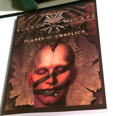 Planes of Conflict Planescape AD&D TSR 2615 Reprint Softcover of box set module