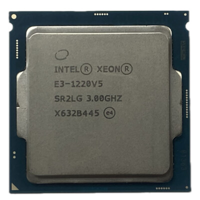 Intel SR2LG Processor 4-Core Xeon E3-1220V5 3.0Ghz