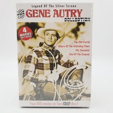 Gene Autry DVD Collection 2 DVD Box Set New Sealed 4 Classic Movies